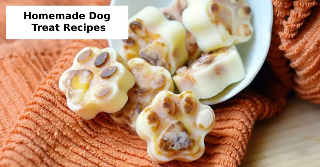 homemade dog treat recipes