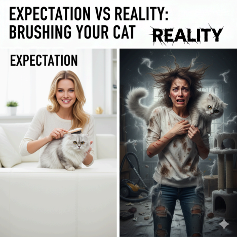 grooming your cat